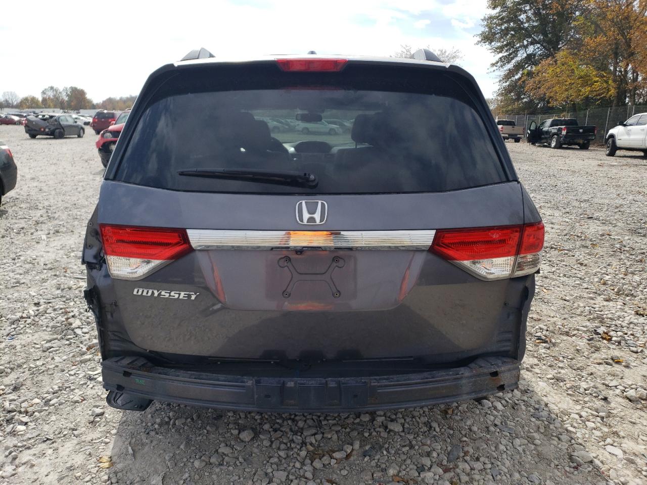 2015 Honda Odyssey Exl VIN: 5FNRL5H60FB093827 Lot: 77641284