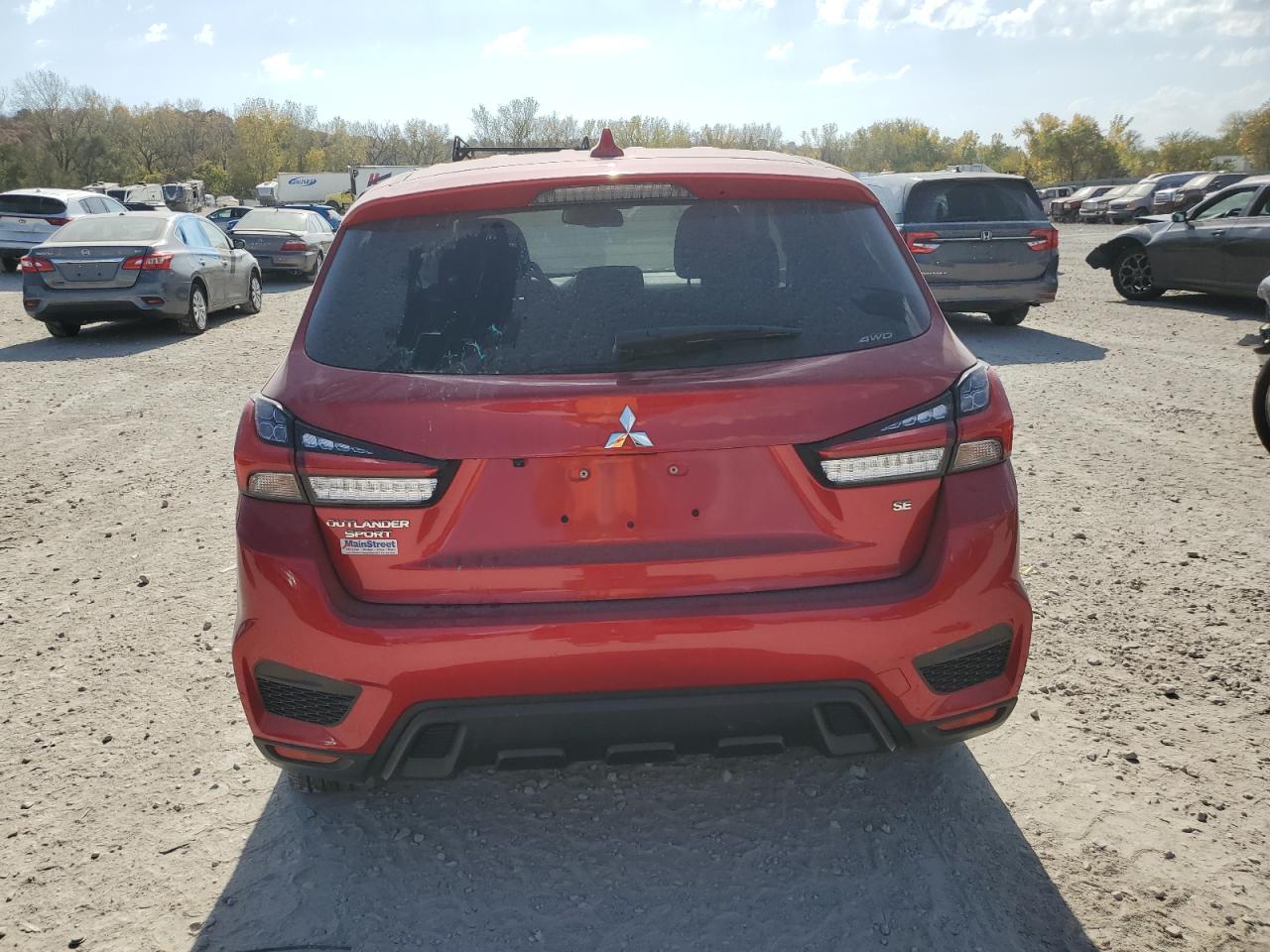 2021 Mitsubishi Outlander Sport Es VIN: JA4ARUAU4MU018190 Lot: 77115294