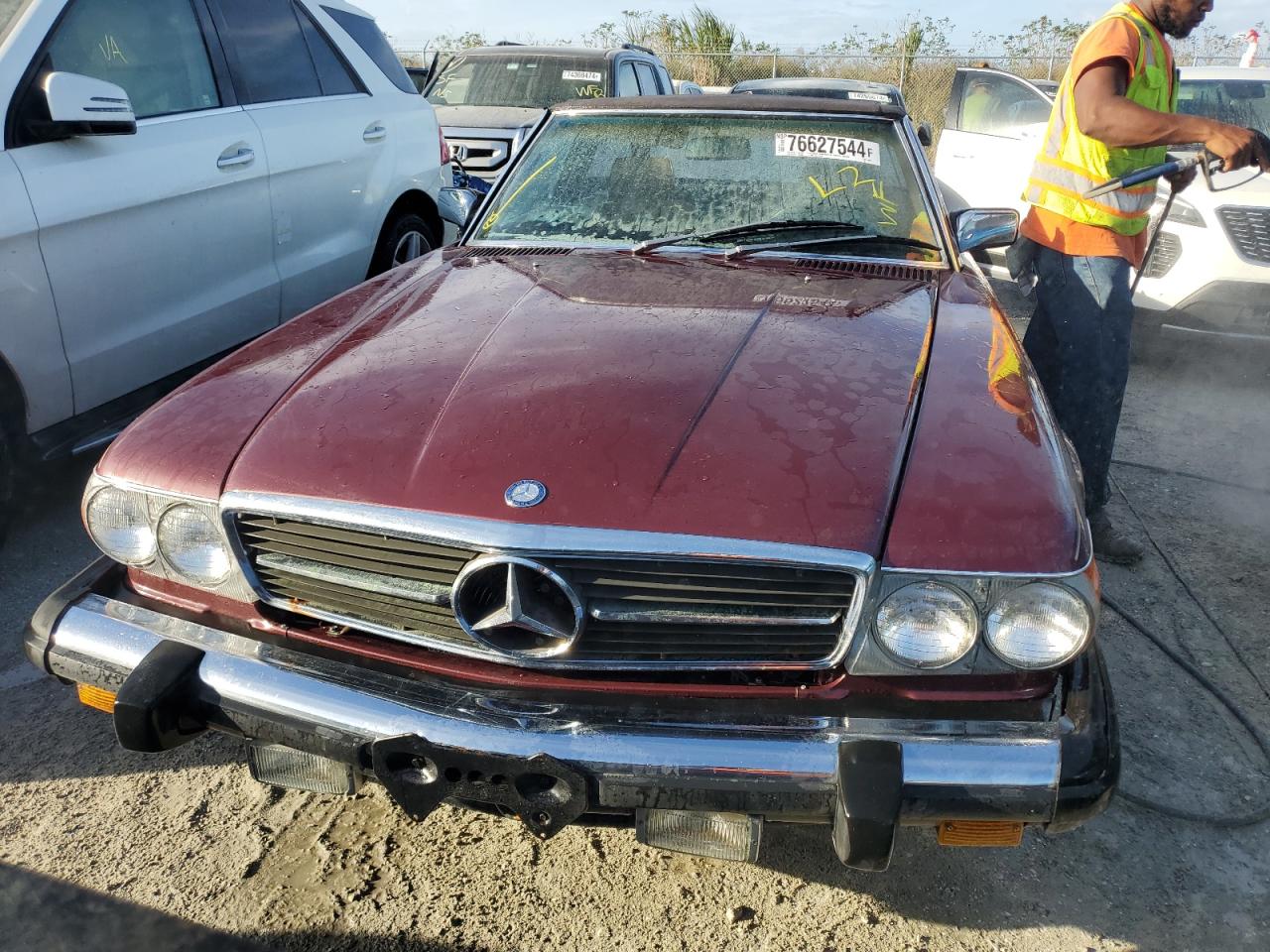 WDBBA48D0HA059591 1987 Mercedes-Benz 560 Sl