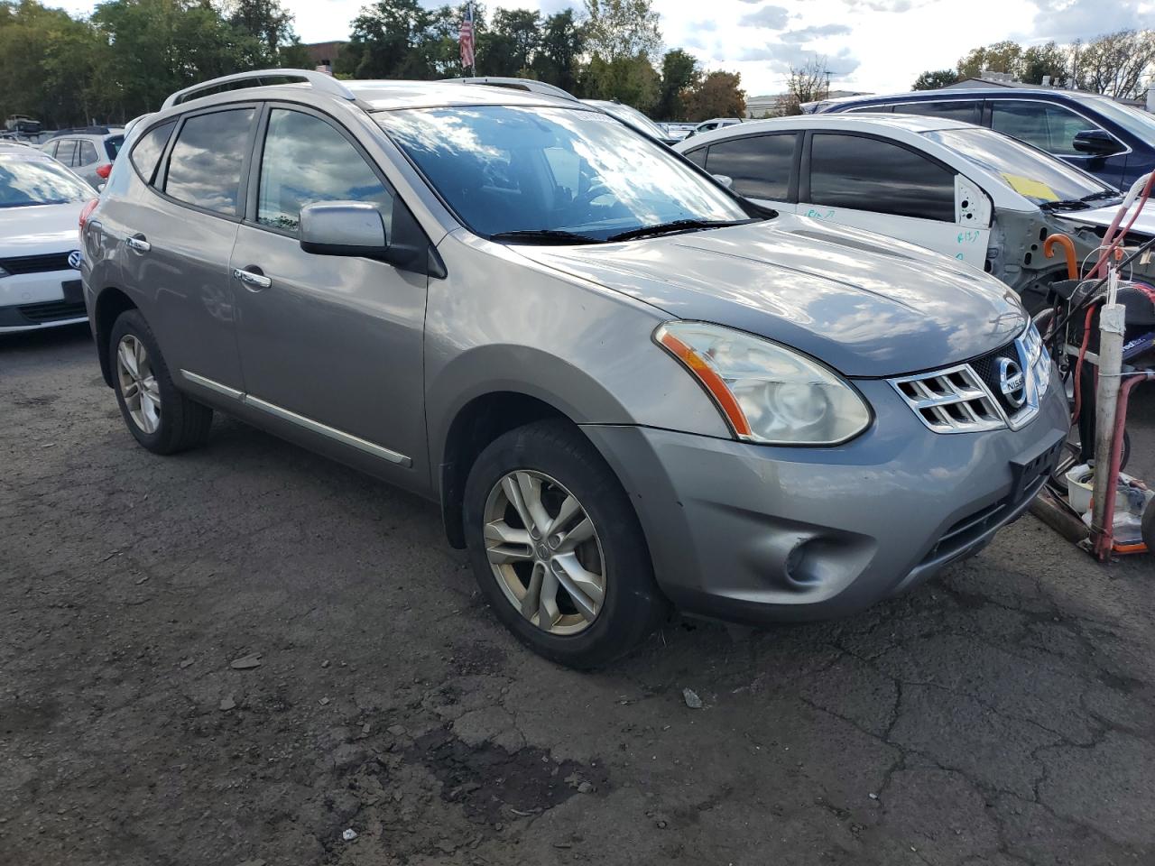 2012 Nissan Rogue S VIN: JN8AS5MV3CW710274 Lot: 75198614