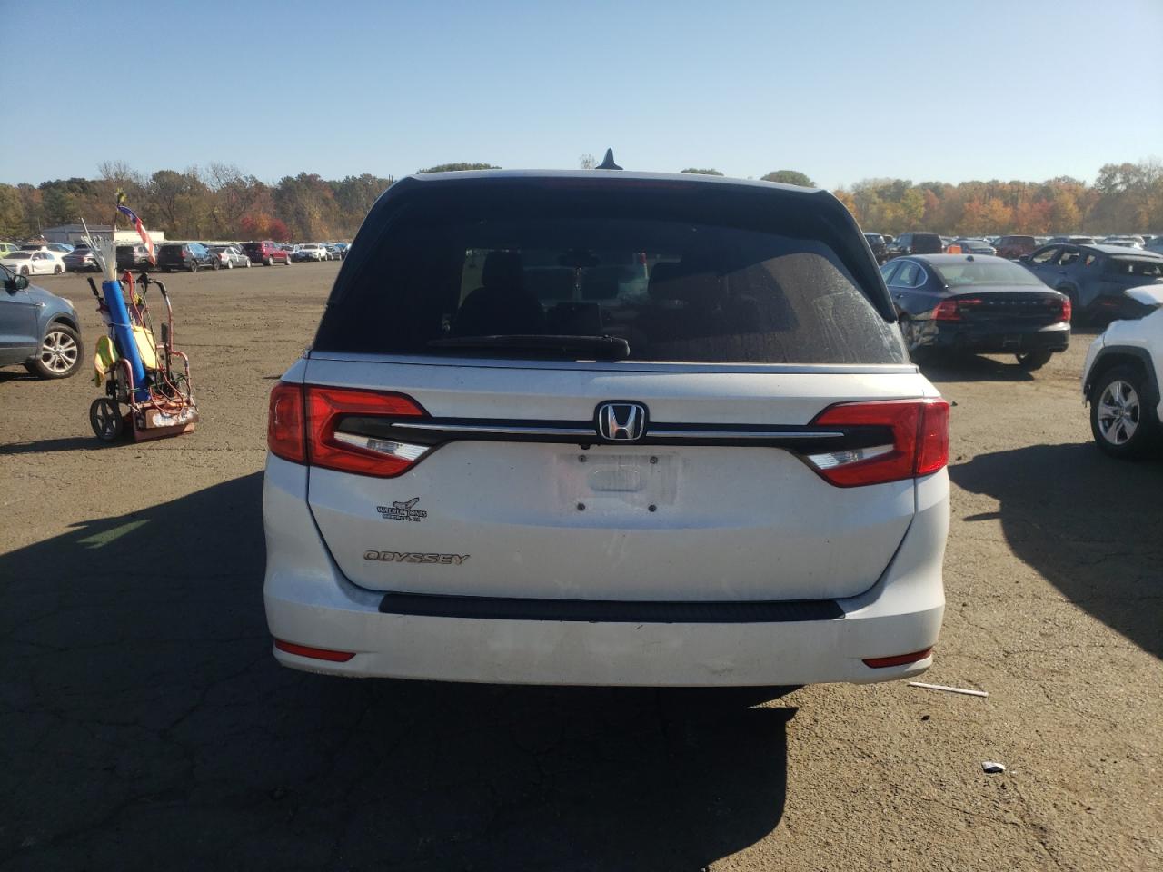 5FNRL6H7XNB053333 2022 Honda Odyssey Exl