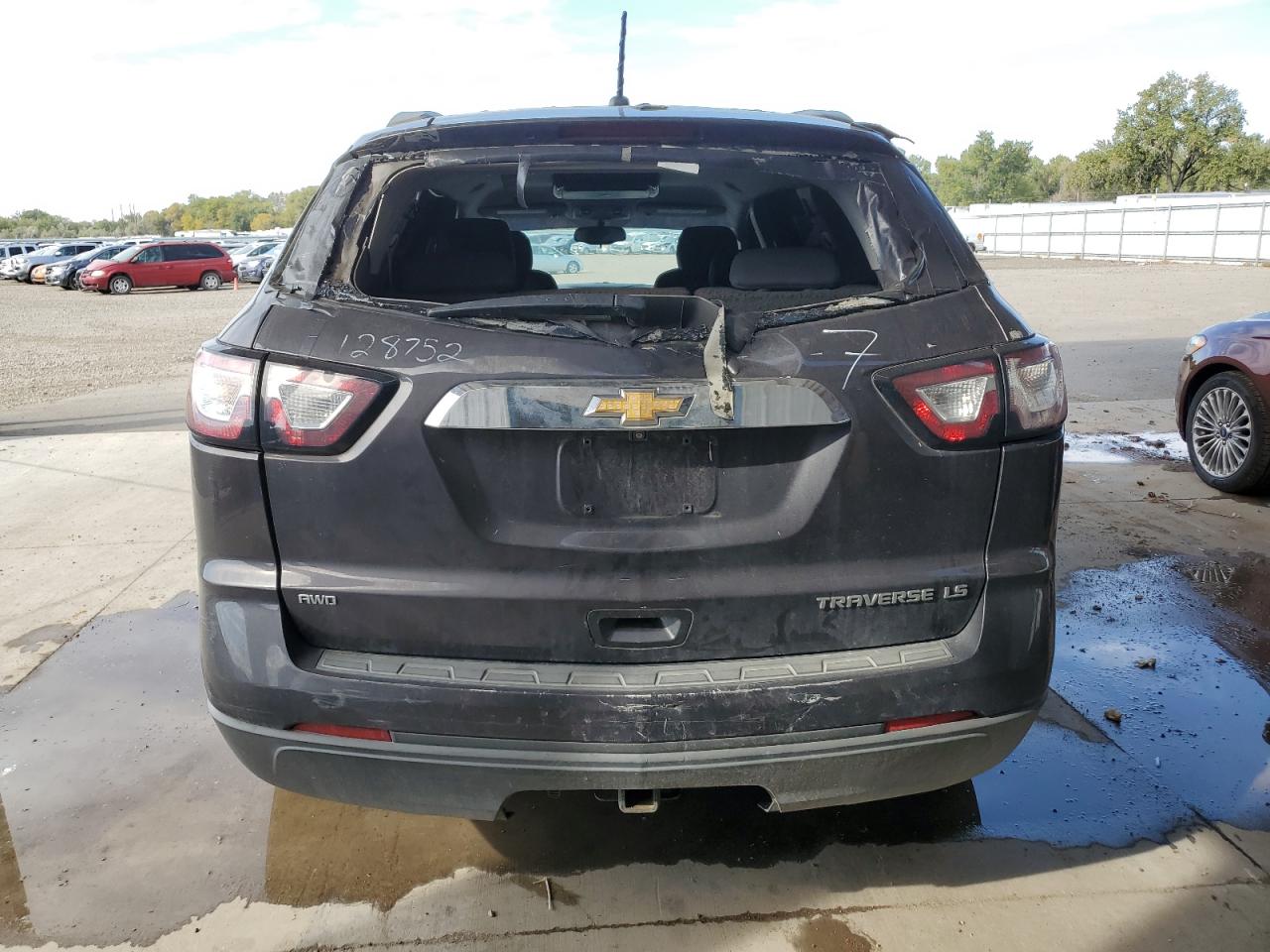 2013 Chevrolet Traverse Ls VIN: 1GNKVFKDXDJ128752 Lot: 74337724