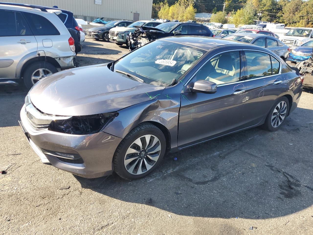 JHMCR6F58HC029649 2017 Honda Accord Hybrid Exl