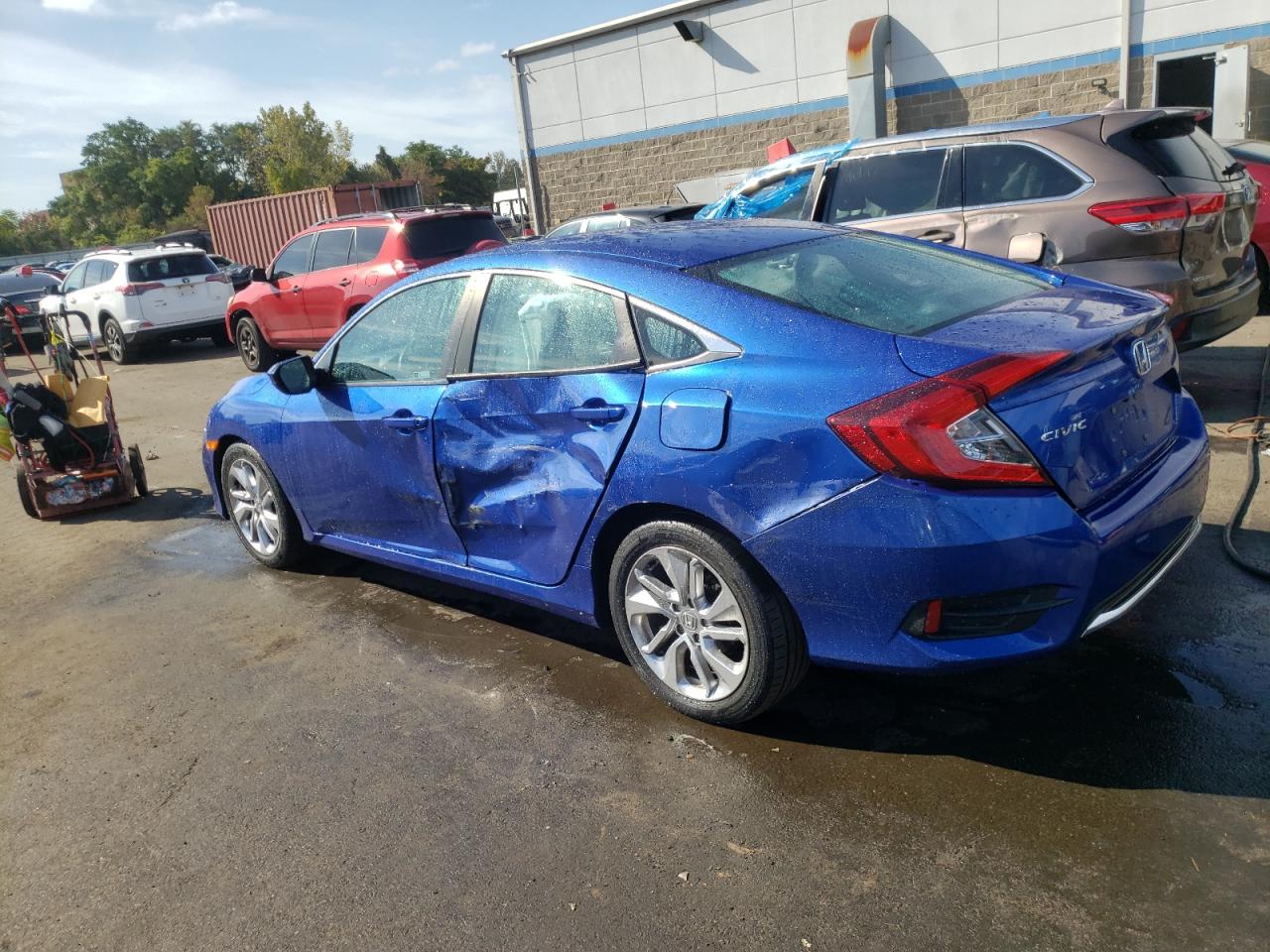 2019 Honda Civic Lx VIN: 2HGFC2F6XKH587672 Lot: 74510894