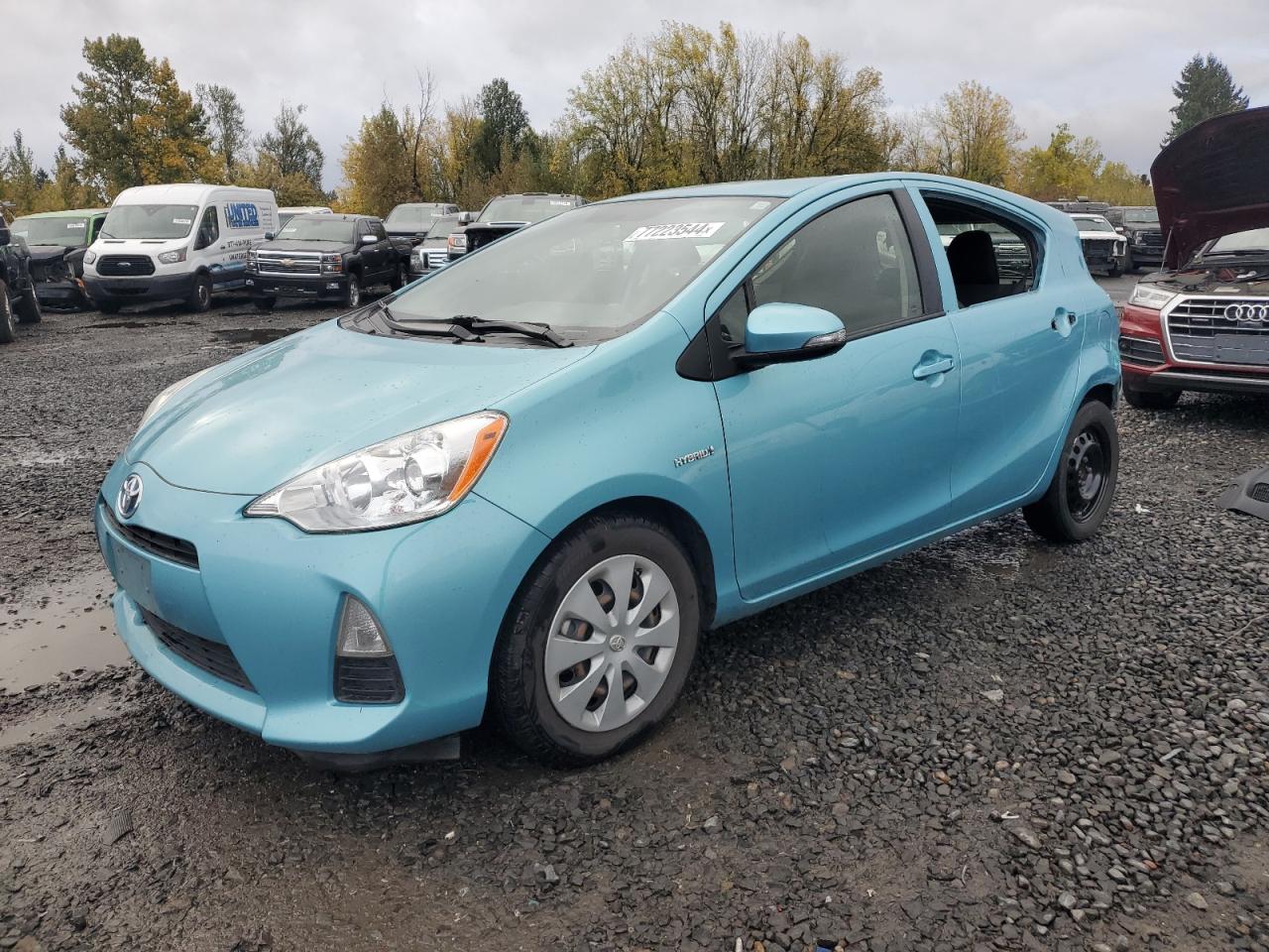 2014 Toyota Prius C VIN: JTDKDTB3XE1064053 Lot: 77223544