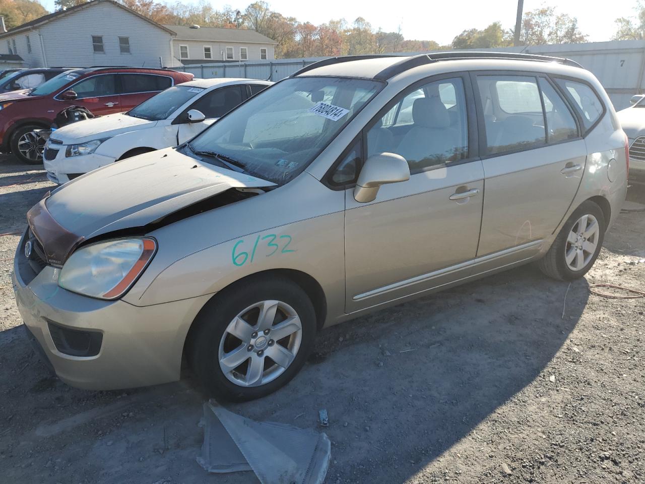 2008 Kia Rondo Lx VIN: KNAFG526587163196 Lot: 76804814