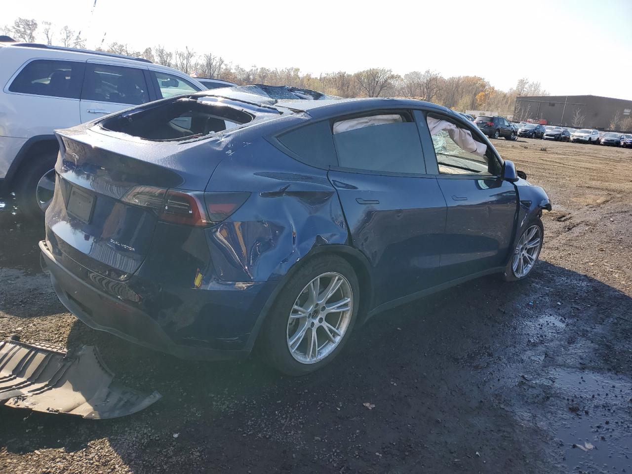 5YJYGDEE2MF293742 2021 Tesla Model Y