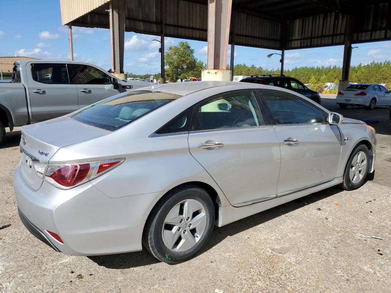 2012 Hyundai Sonata Hybrid VIN: KMHEC4A46CA031253 Lot: 78081294