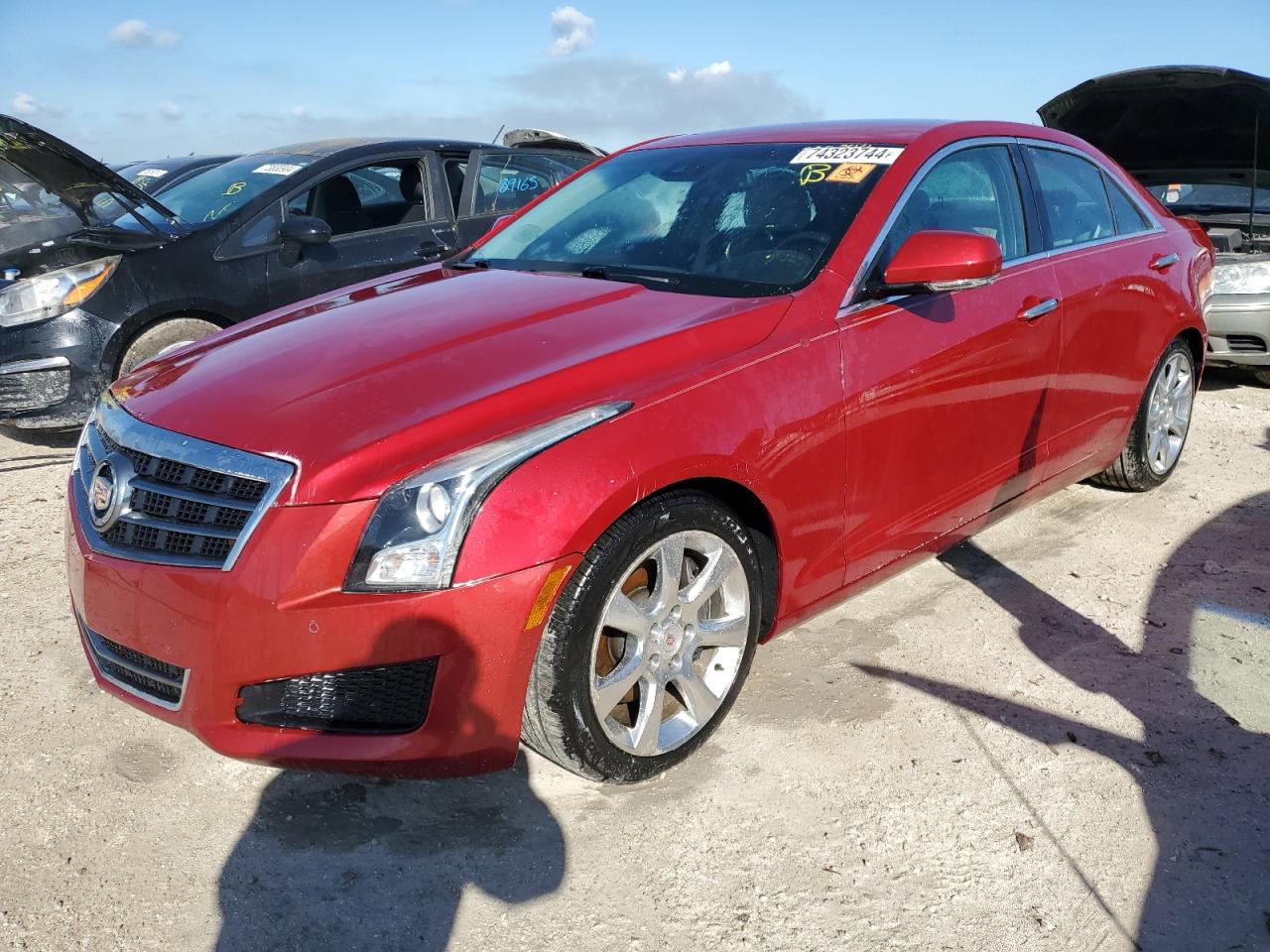 1G6AB5S37D0153633 2013 Cadillac Ats Luxury