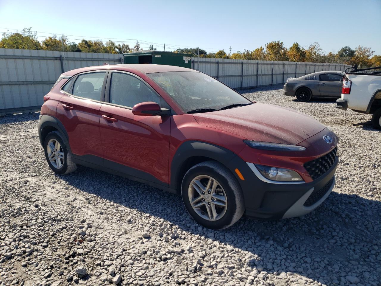 2022 Hyundai Kona Sel VIN: KM8K22AB0NU796663 Lot: 77100614