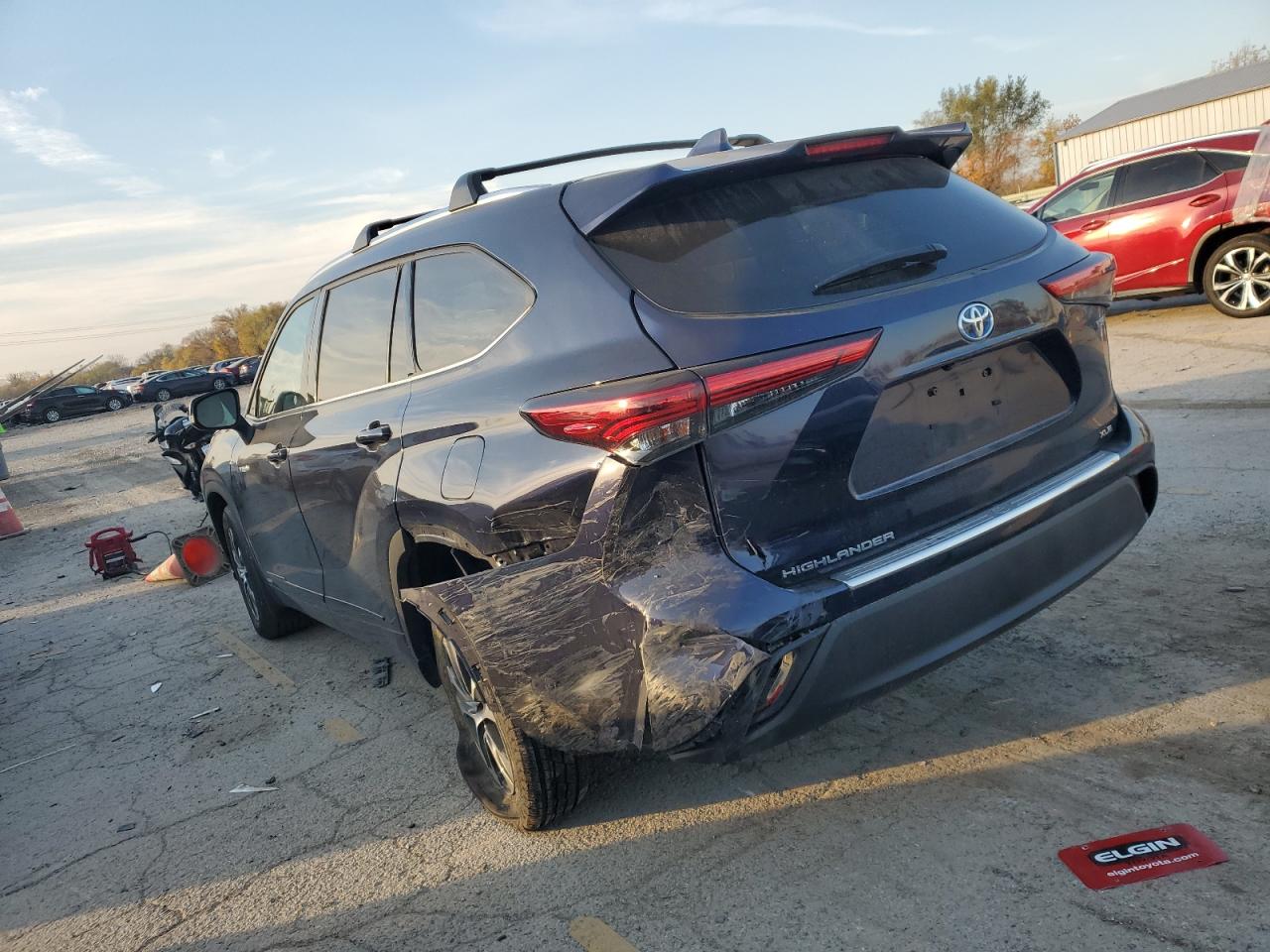 2021 Toyota Highlander Hybrid Xle VIN: 5TDGBRCH2MS534747 Lot: 77378594