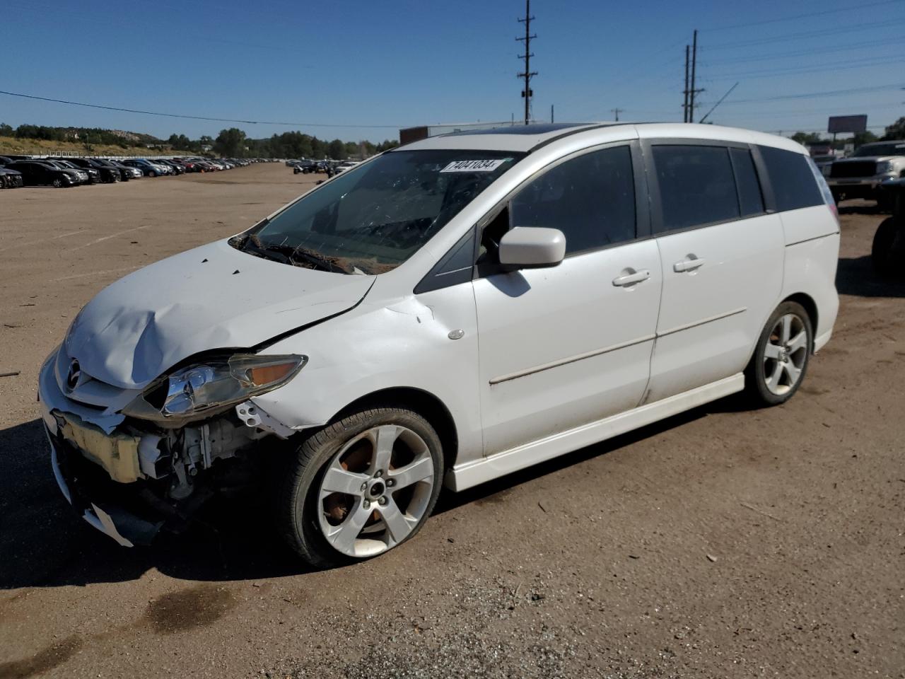 2007 Mazda 5 VIN: JM1CR293670134081 Lot: 74041034