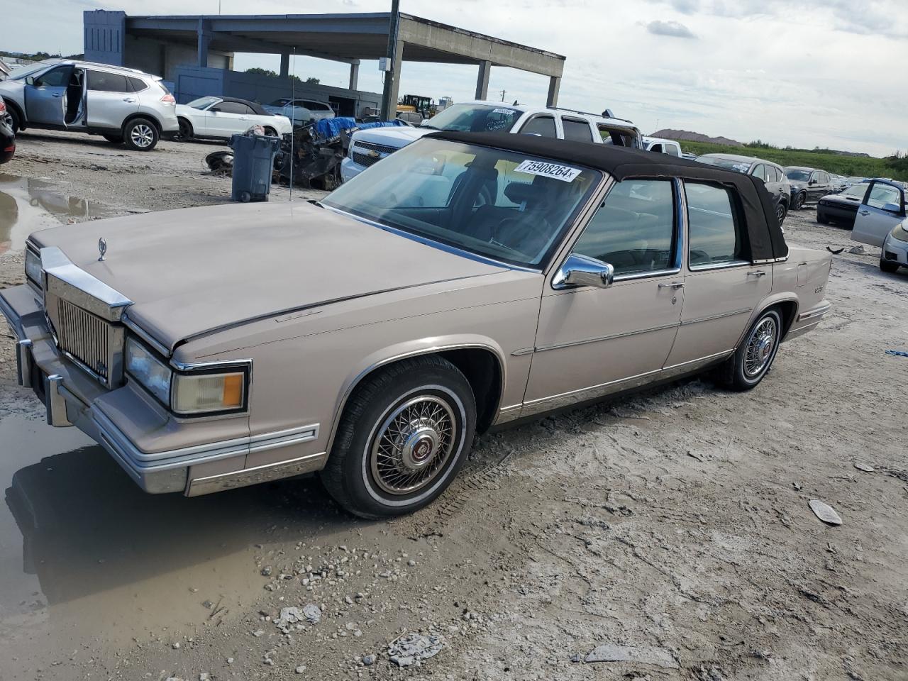 1988 Cadillac Deville VIN: 1G6CD5158J4240886 Lot: 75908264