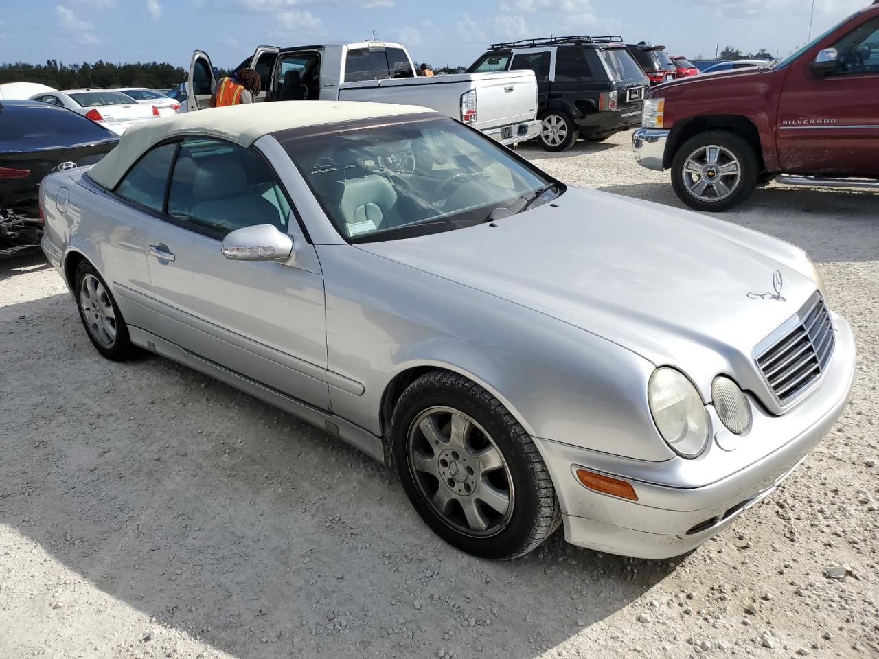 2002 Mercedes-Benz Clk 320 VIN: WDBLK65G92T092886 Lot: 78297224