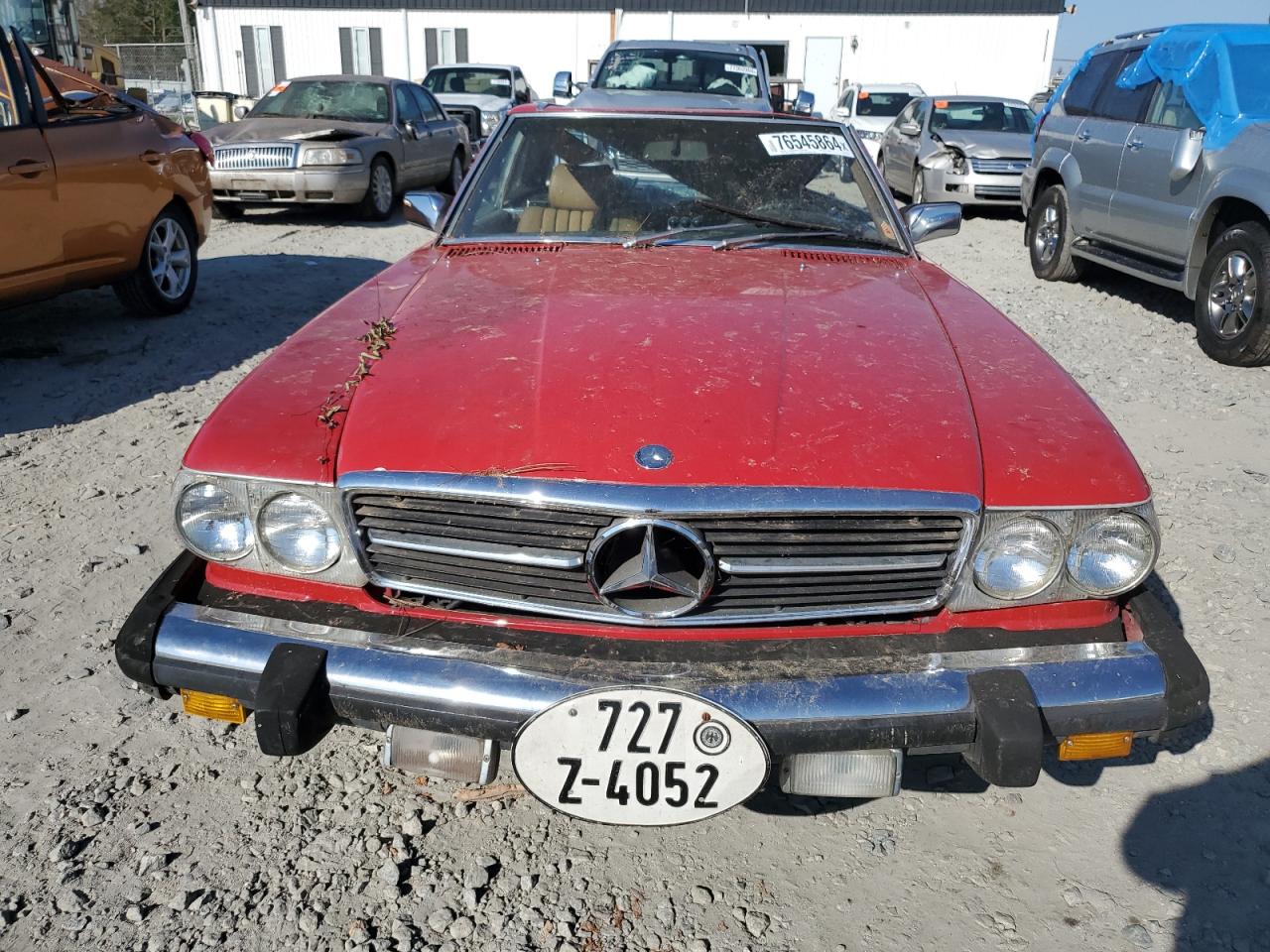 1982 Mercedes-Benz 380 Sl VIN: WDBBA45A5CB014255 Lot: 76545864