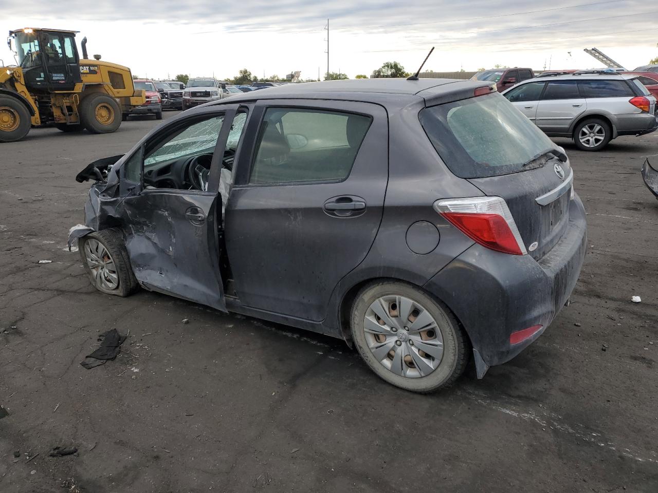 2013 Toyota Yaris VIN: JTDKTUD37DD562116 Lot: 76629154