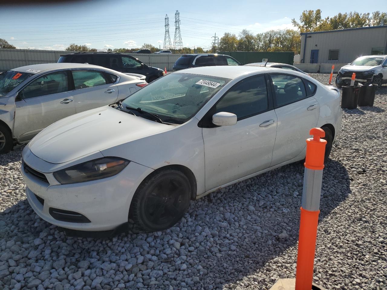 2015 Dodge Dart Sxt VIN: 1C3CDFBB8FD265645 Lot: 72449544