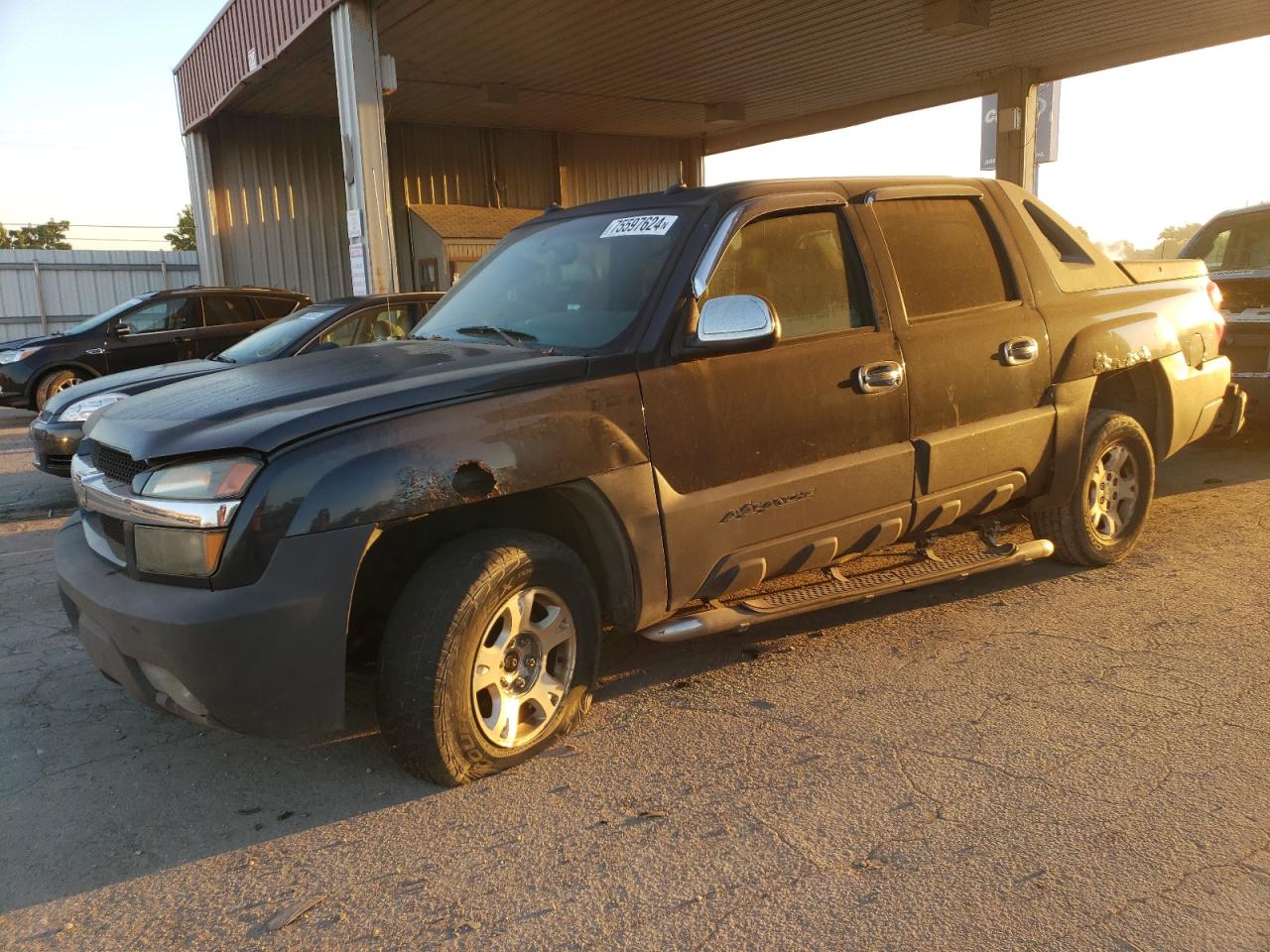 2003 Chevrolet Avalanche K1500 VIN: 3GNEK13T23G201532 Lot: 75597624