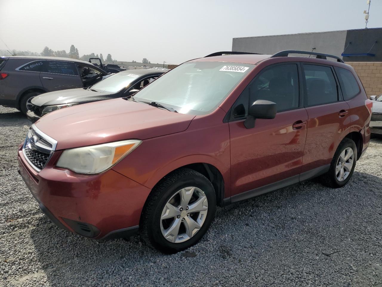 2015 Subaru Forester 2.5I VIN: JF2SJABC1FH433292 Lot: 76385854