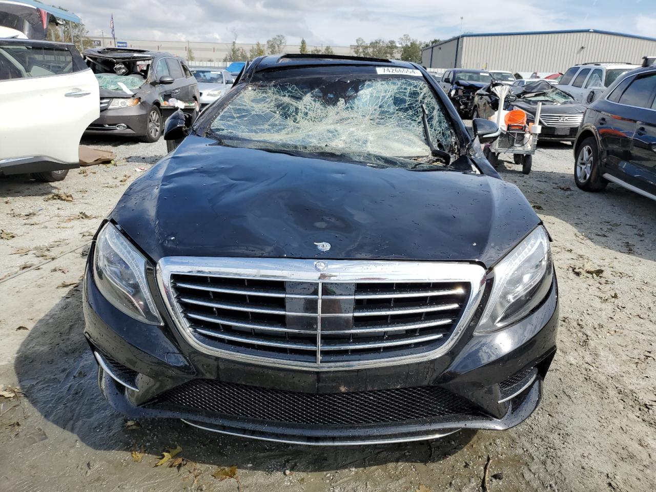 2015 Mercedes-Benz S 550 VIN: WDDUG8CBXFA156810 Lot: 74266554