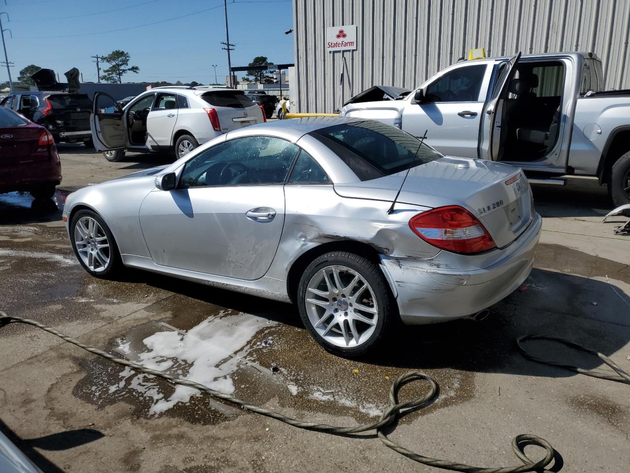 2007 Mercedes-Benz Slk 280 VIN: WDBWK54F37F154451 Lot: 77762834