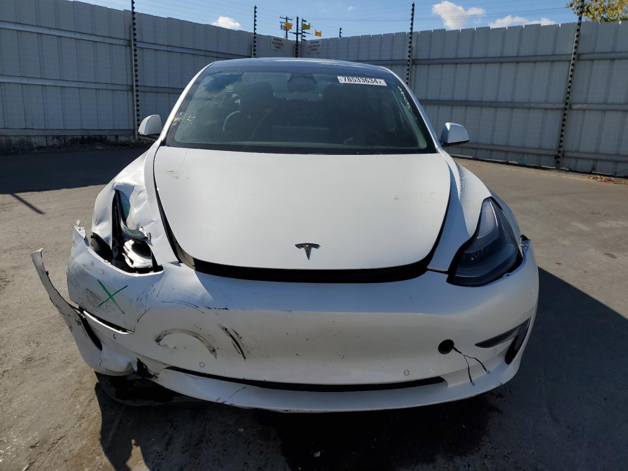 5YJ3E1EB3NF123430 2022 Tesla Model 3