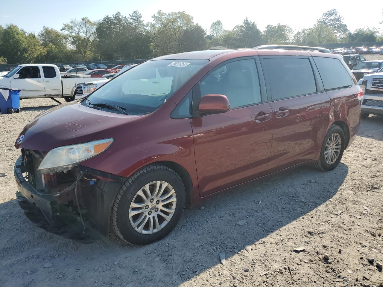 2011 Toyota Sienna Xle VIN: 5TDYK3DC3BS140062 Lot: 74019754