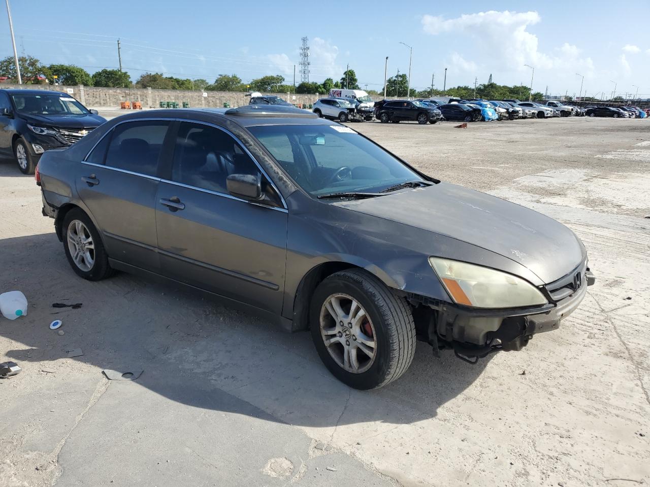 2006 Honda Accord Ex VIN: 1HGCM56856A101793 Lot: 78829324