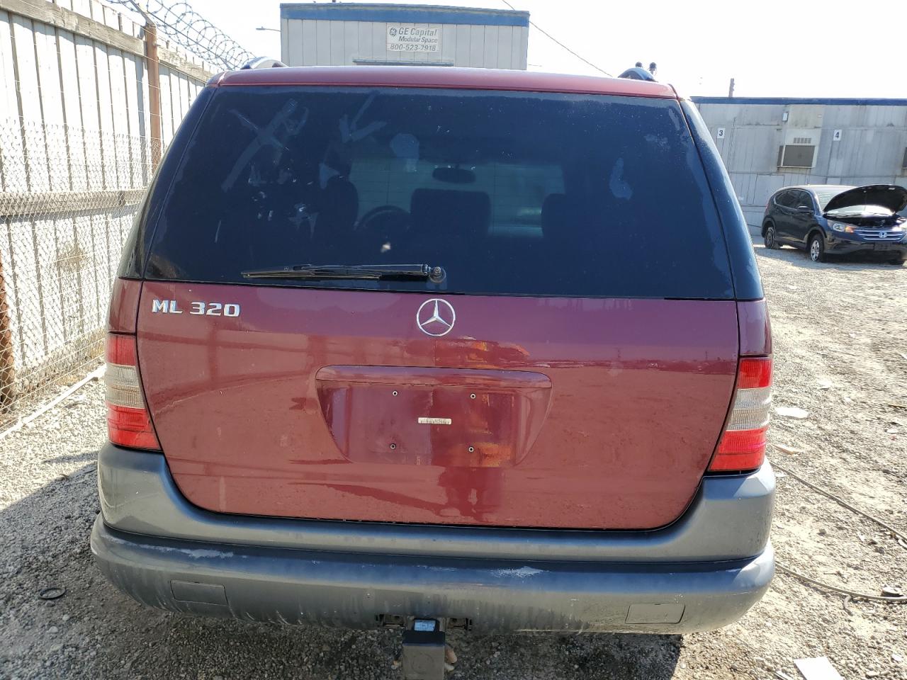 1998 Mercedes-Benz Ml 320 VIN: 4JGAB54E4WA021255 Lot: 74582844