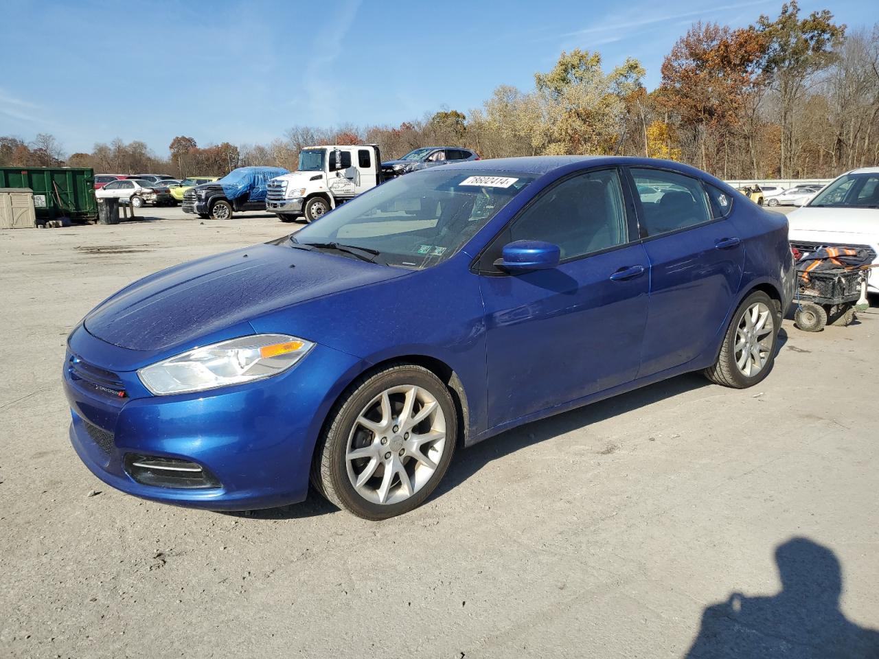 2013 Dodge Dart Sxt VIN: 1C3CDFBH3DD179287 Lot: 78602414