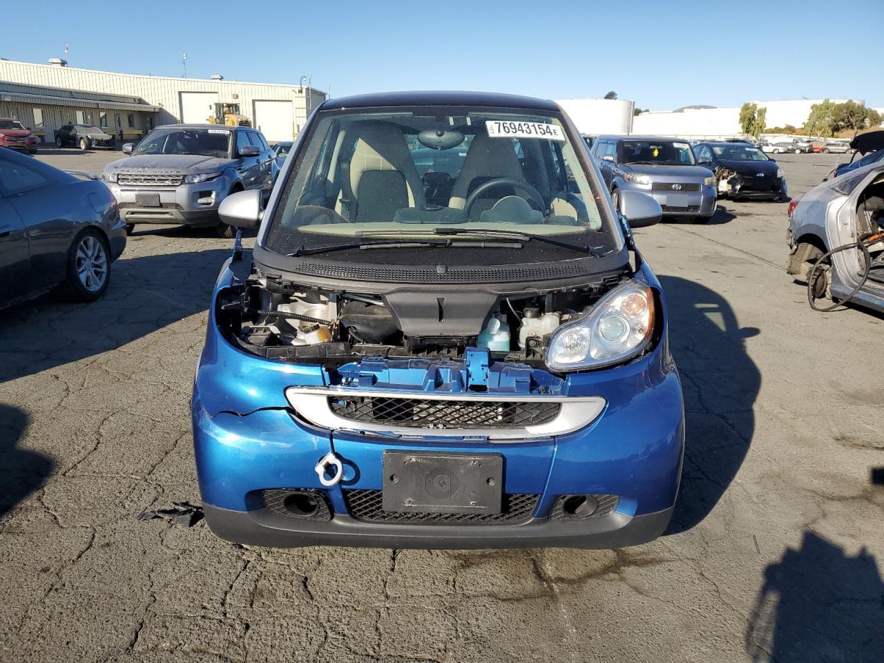 2008 Smart Fortwo Pure VIN: WMEEJ31X98K197607 Lot: 76943154