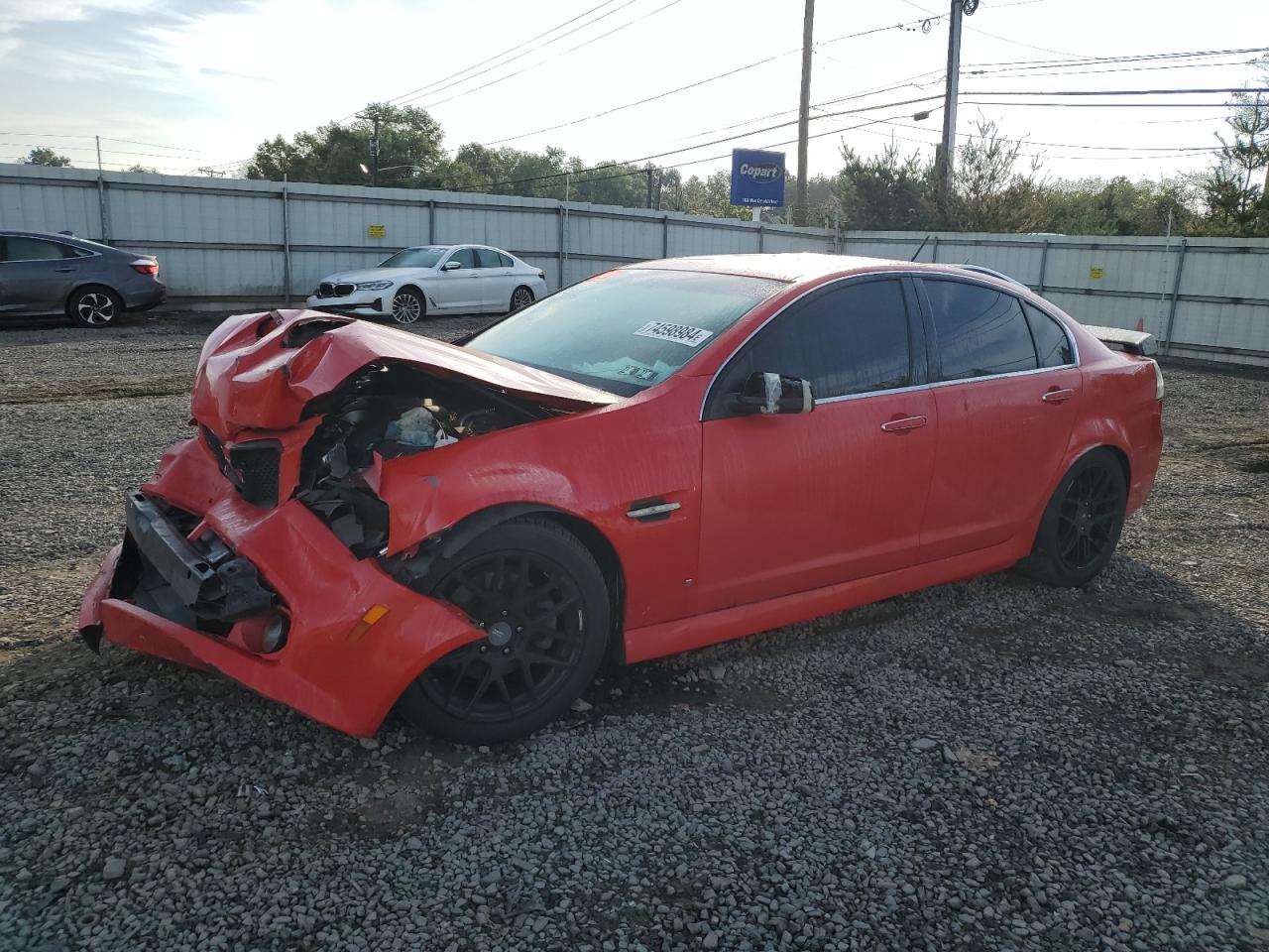 2009 Pontiac G8 Gt VIN: 6G2EC57Y19L192909 Lot: 74598984