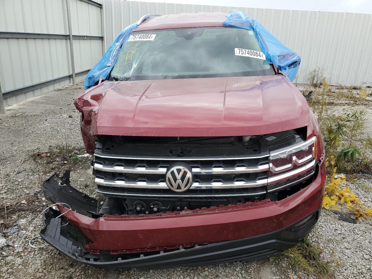 2018 Volkswagen Atlas Se VIN: 1V2LR2CA9JC518982 Lot: 75740084