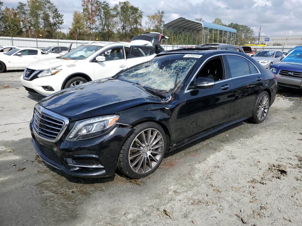 2015 Mercedes-Benz S 550 VIN: WDDUG8CBXFA156810 Lot: 74266554