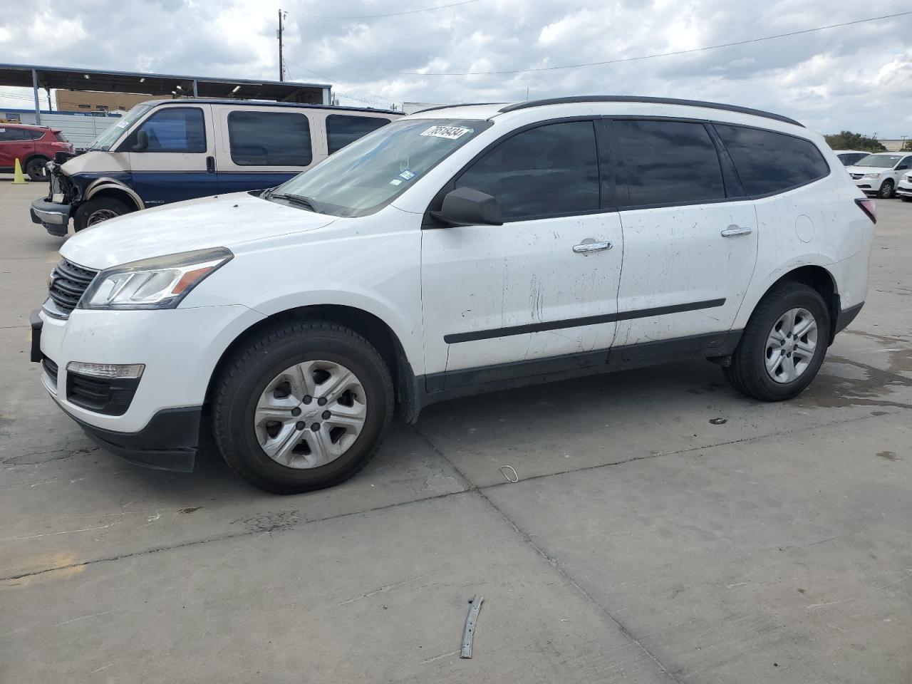 2016 Chevrolet Traverse Ls VIN: 1GNKRFED4GJ216944 Lot: 78518434