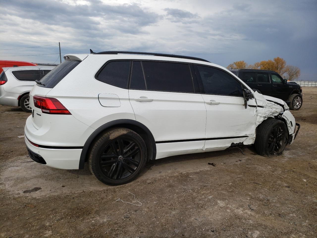 2022 Volkswagen Tiguan Se R-Line Black VIN: 3VV8B7AX0NM083775 Lot: 75475014