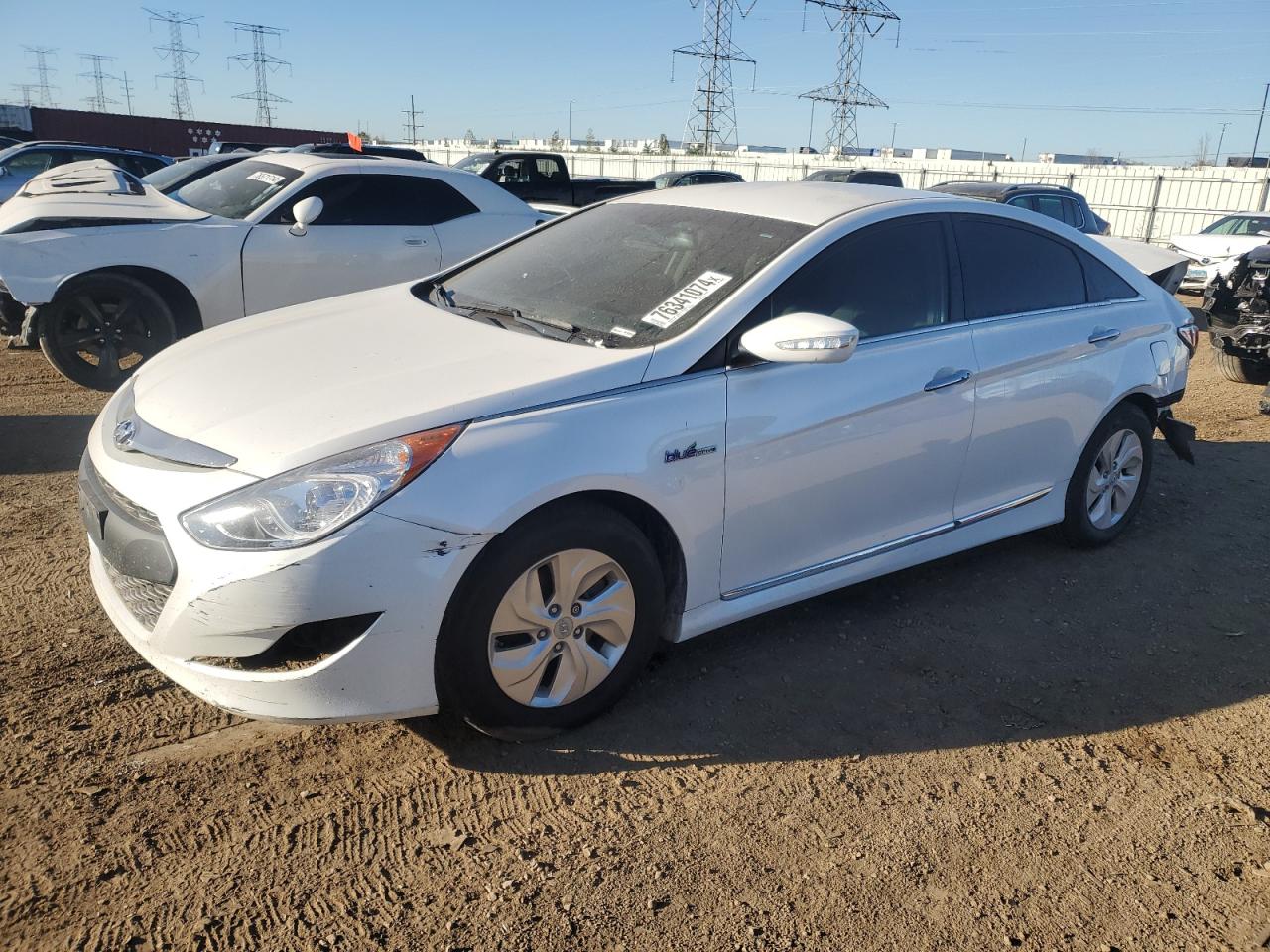 2015 Hyundai Sonata Hybrid VIN: KMHEC4A46FA139814 Lot: 76341074