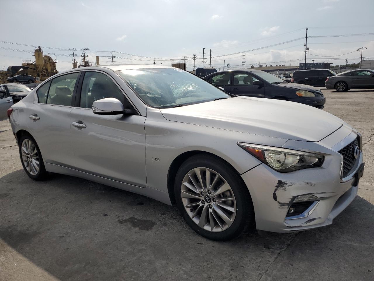 2019 Infiniti Q50 Luxe VIN: JN1EV7AP6KM517104 Lot: 77873774