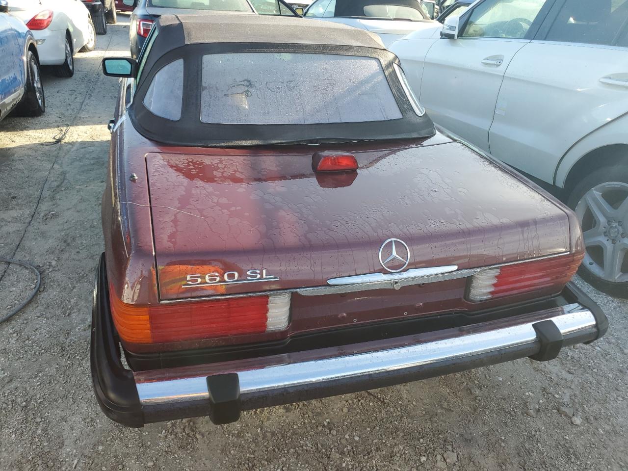 WDBBA48D0HA059591 1987 Mercedes-Benz 560 Sl