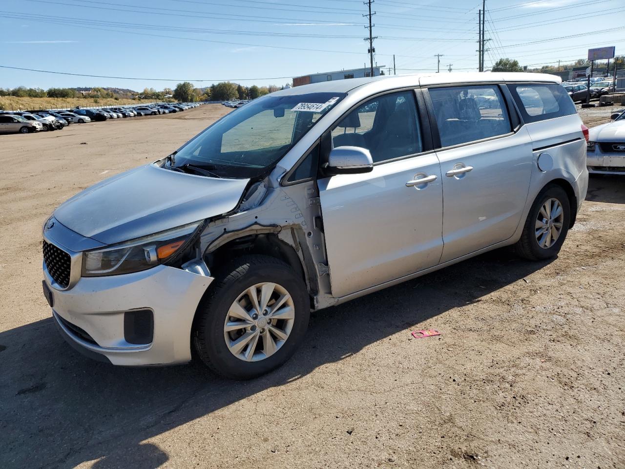 KNDMA5C19G6156819 2016 Kia Sedona L