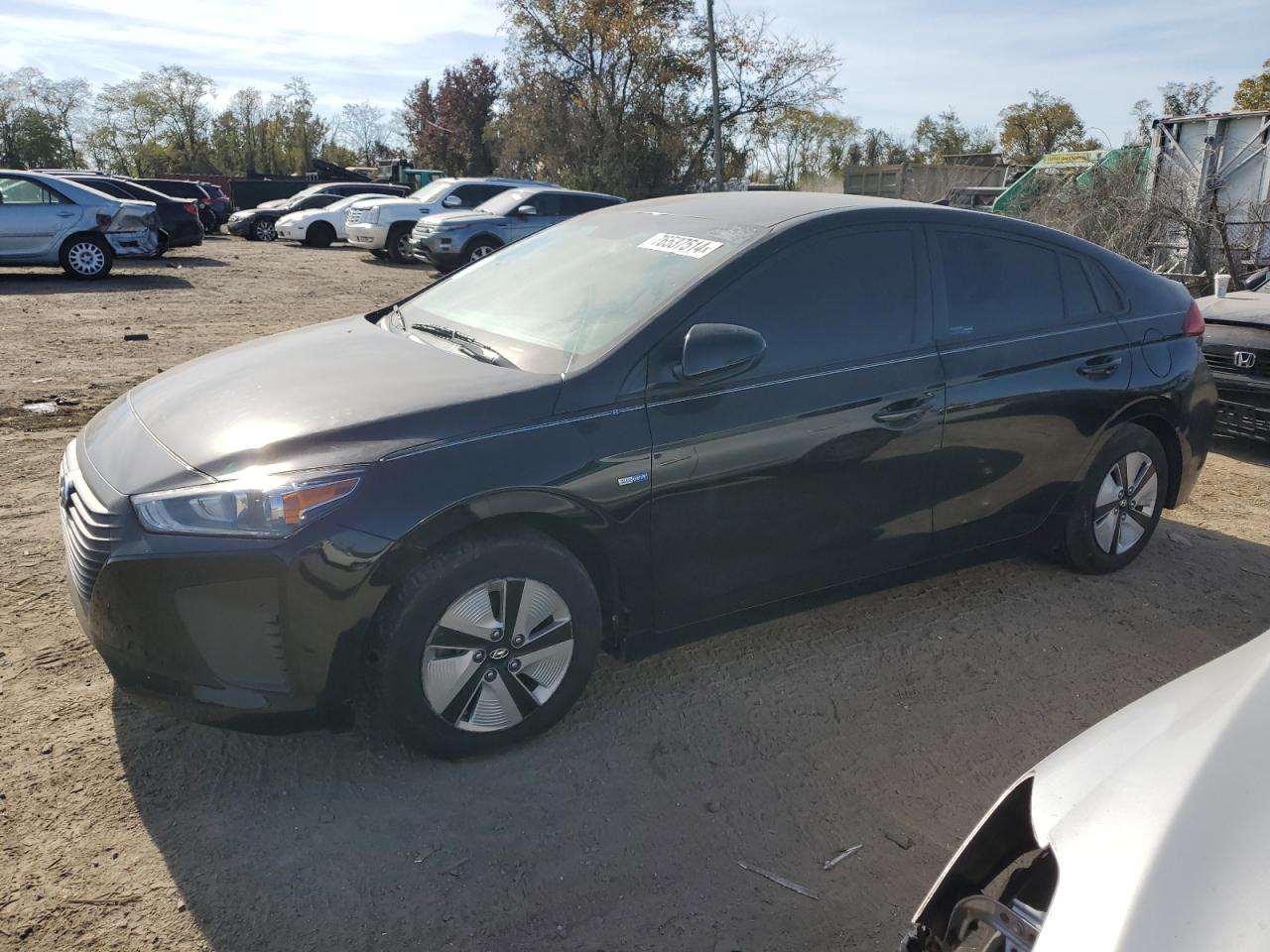 KMHC65LC3KU174067 2019 Hyundai Ioniq Blue