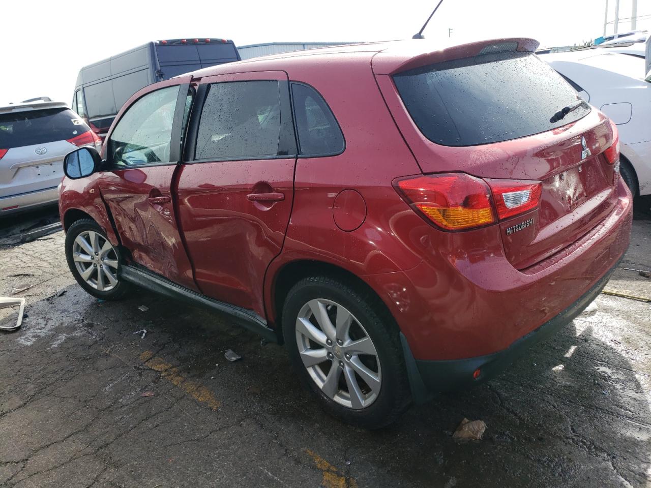 2014 Mitsubishi Outlander Sport Es VIN: 4A4AR3AU4EE013477 Lot: 73607694