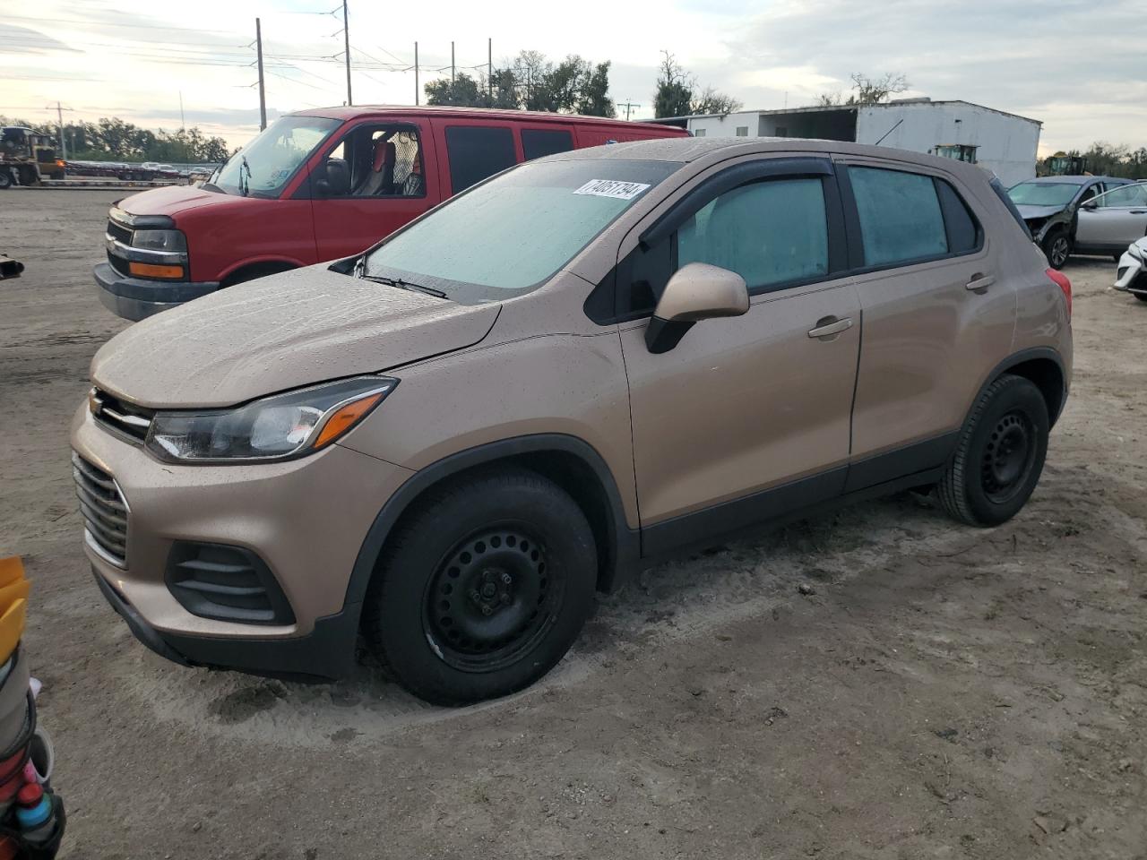 2018 Chevrolet Trax Ls VIN: 3GNCJKSB1JL167306 Lot: 74051794