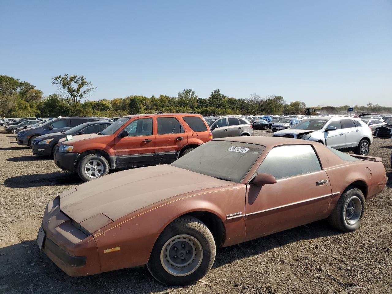 1985 Pontiac Firebird VIN: 1G2FS87S2FN225305 Lot: 75134274