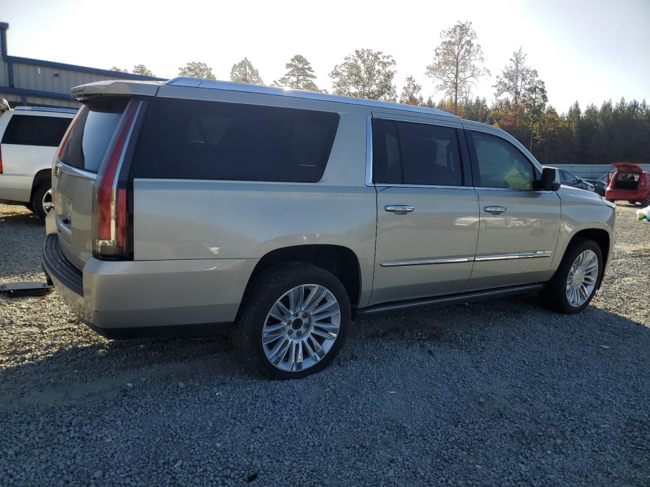 1GYS4UKJ7FR609546 2015 Cadillac Escalade Esv Platinum