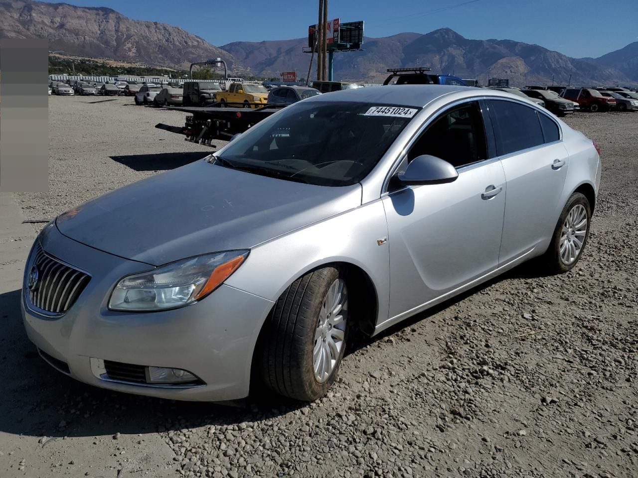 2011 Buick Regal Cxl VIN: W04GV5EV7B1133136 Lot: 74451024