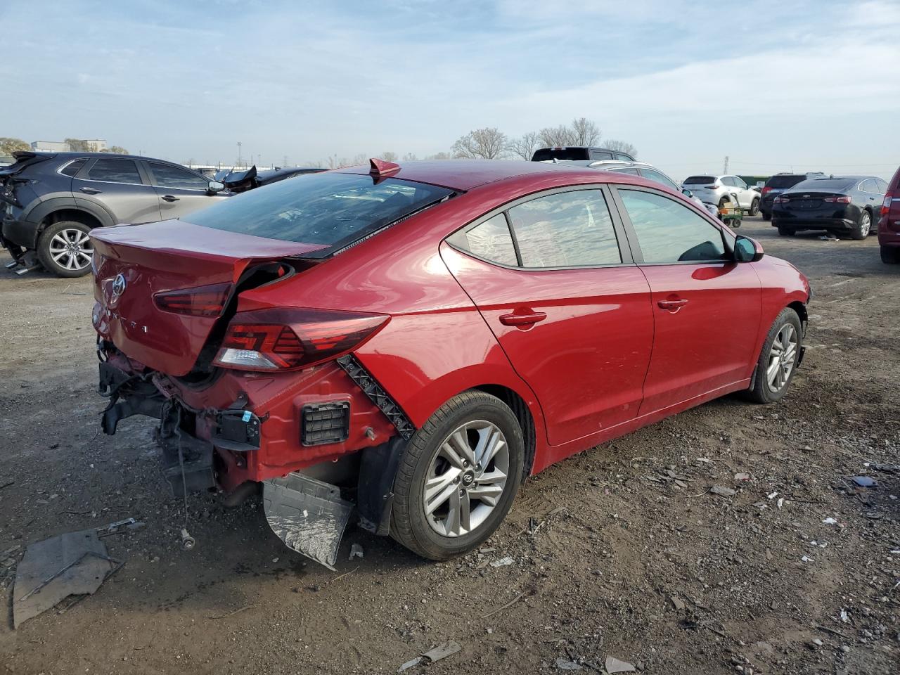 2019 Hyundai Elantra Sel VIN: KMHD84LF1KU875161 Lot: 78163534