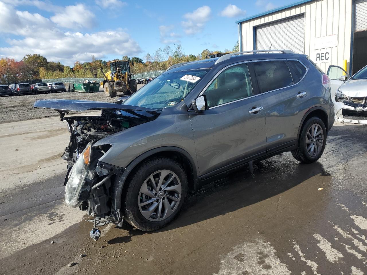 2016 Nissan Rogue S VIN: 5N1AT2MV0GC738124 Lot: 75607864