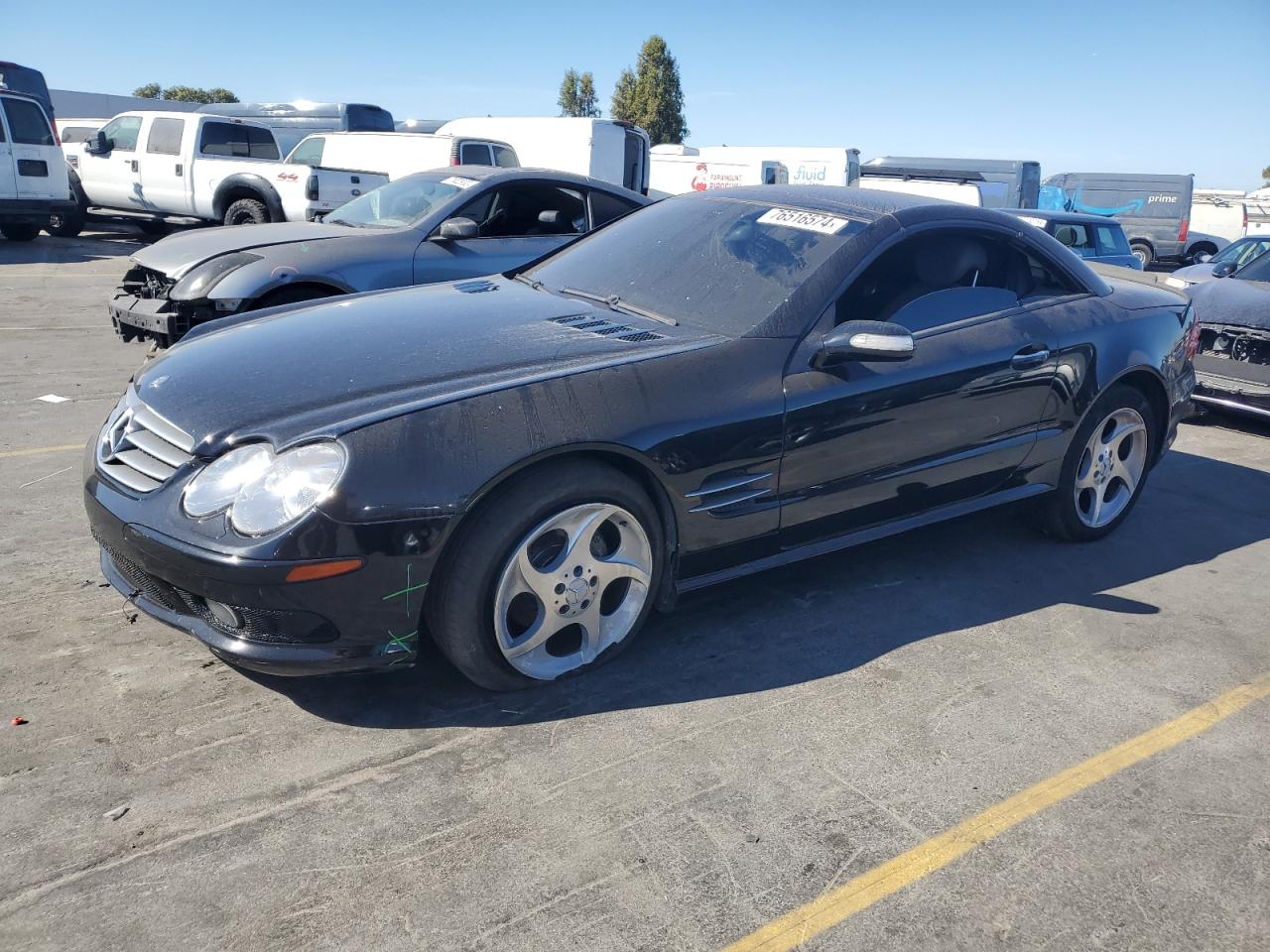 2005 Mercedes-Benz Sl 500 VIN: WDBSK75F45F101148 Lot: 76516574