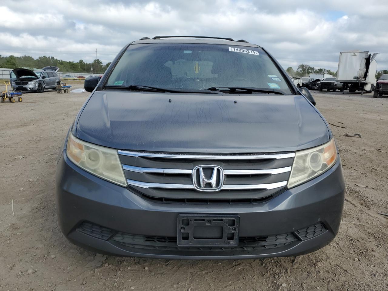 2011 Honda Odyssey Exl VIN: 5FNRL5H67BB086156 Lot: 74808274